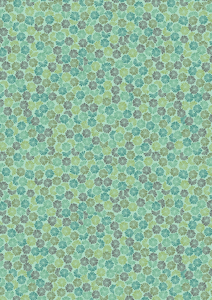 Lewis & Irene Panthera Fabric Collection Jungle Fern on Light Jade Premium 100% Cotton Quilt Shop Quality Fabrics