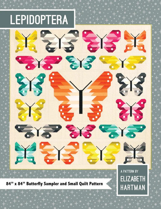 Elizabeth Hartman Lepidoptera Pattern - 2 Size Variations Per Pattern