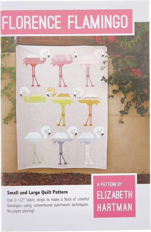 Elizabeth Hartman Florence Flamingo Pattern - 2 Size Variations Per Pattern