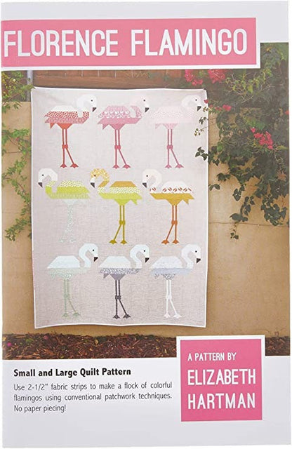 Elizabeth Hartman Florence Flamingo Pattern - 2 Size Variations Per Pattern
