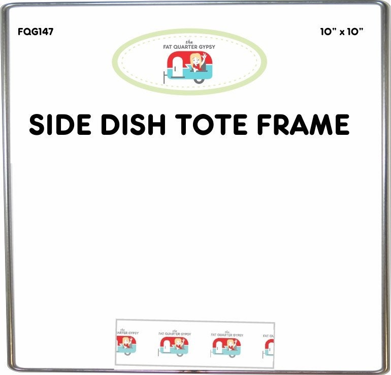 The Fat Quarter Gypsy Wire-Framed Potluck Totes (includes 3 sizes in each pattern) Frames sold separately