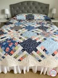 Busy Hands Quilts Home Awaits Quilt Pattern - 6 Size Variations Per Pattern