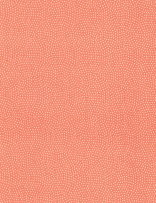 Timeless Treasures Basics Fabric Collection Basic Dots on Melon Premium 100% Cotton Quilt Shop Quality Fabrics