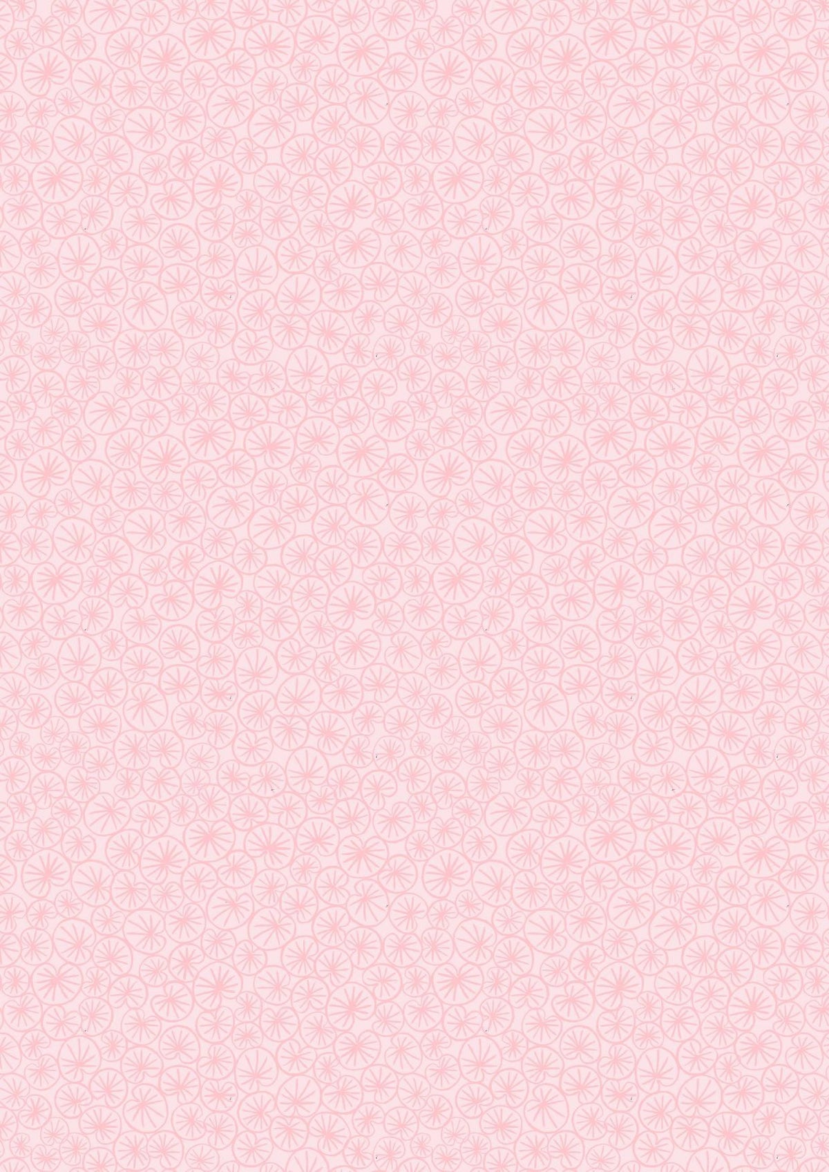 Lewis & Irene The Village Pond Fabric Collection Marigold Leaves on Blossom Pink Premium 100% Cotton Quilt Shop Quality Fabrics