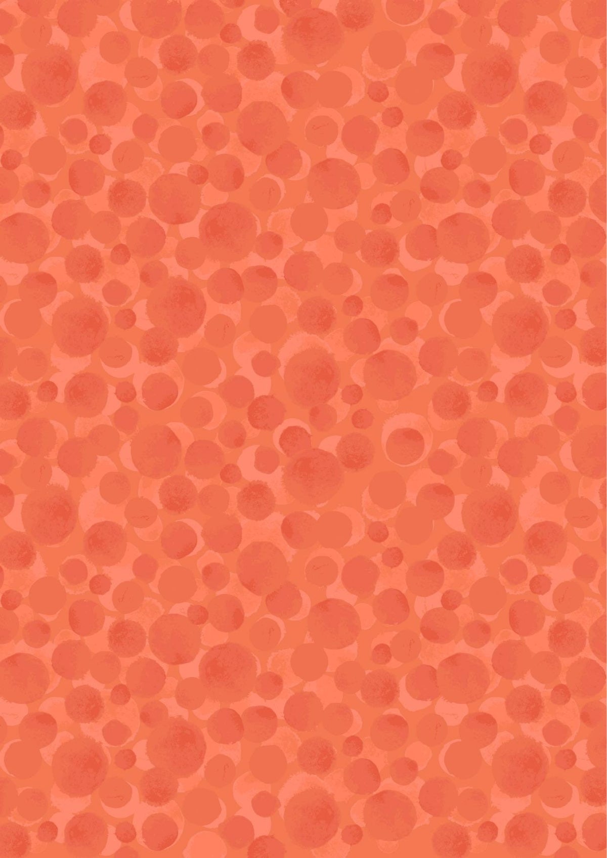 Lewis & Irene Bumbleberries Blenders Fabric Collection Tangerine BB218 Authentic Premium 100% Cotton Quilt Shop Quality Fabrics