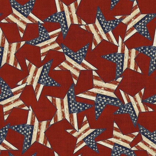 LAST BOLT!! 3Wishes Patriotic Summer Fabric Collection Patriotic Stars Premium 100% Cotton Quilt Shop Quality Fabrics