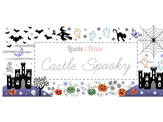 Lewis & Irene Castle Spooky Fabric Collection 10 Yard Bundle
