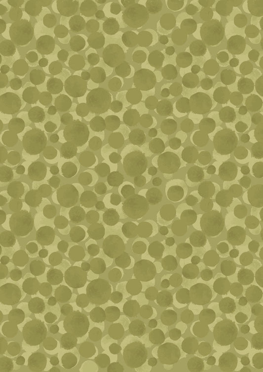 Lewis & Irene Bumbleberries Blenders Fabric Collection Stem Green BB274 Authentic Premium 100% Cotton Quilt Shop Quality Fabrics