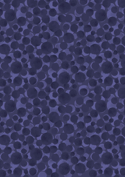 Lewis & Irene Bumbleberries Blenders Fabric Collection Dark Skies BB283 Authentic Premium 100% Cotton Quilt Shop Quality Fabrics