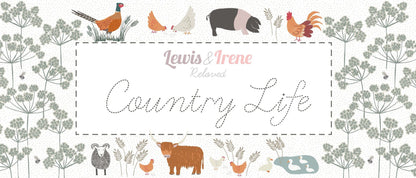 Lewis & Irene Country Life Reloved Fabric Collection Table Runner/Placemat Kit #1