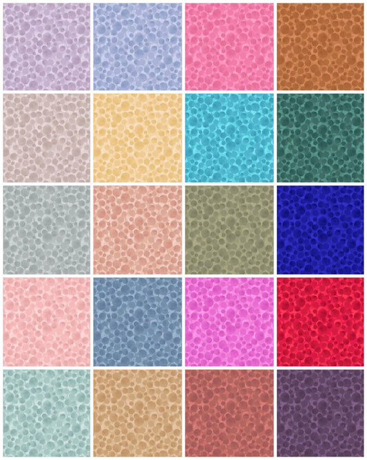 Lewis & Irene Bumbleberries Blenders Fabric Collection Blood Orange BB264 Authentic Premium 100% Cotton Quilt Shop Quality Fabrics