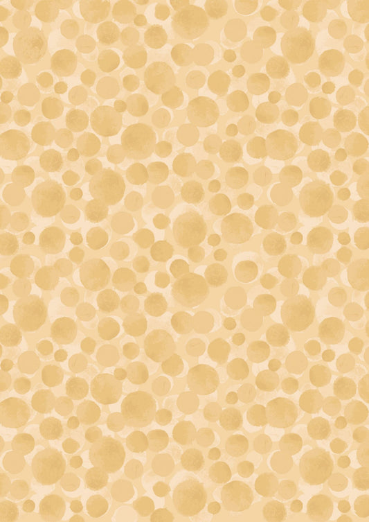 Lewis & Irene Bumbleberries Blenders Fabric Collection Light Honey BB252 Authentic Premium 100% Cotton Quilt Shop Quality Fabrics