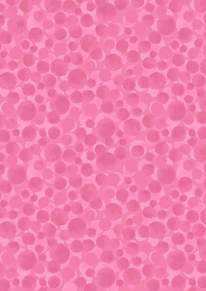 Lewis & Irene Bumbleberries Blenders Fabric Collection Pink Burst BB256 Authentic Premium 100% Cotton Quilt Shop Quality Fabrics