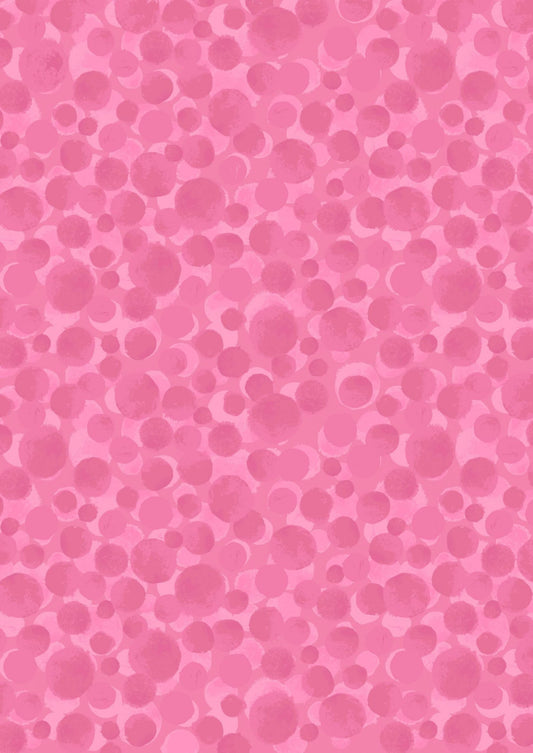 Lewis & Irene Bumbleberries Blenders Fabric Collection Pink Burst BB256 Authentic Premium 100% Cotton Quilt Shop Quality Fabrics