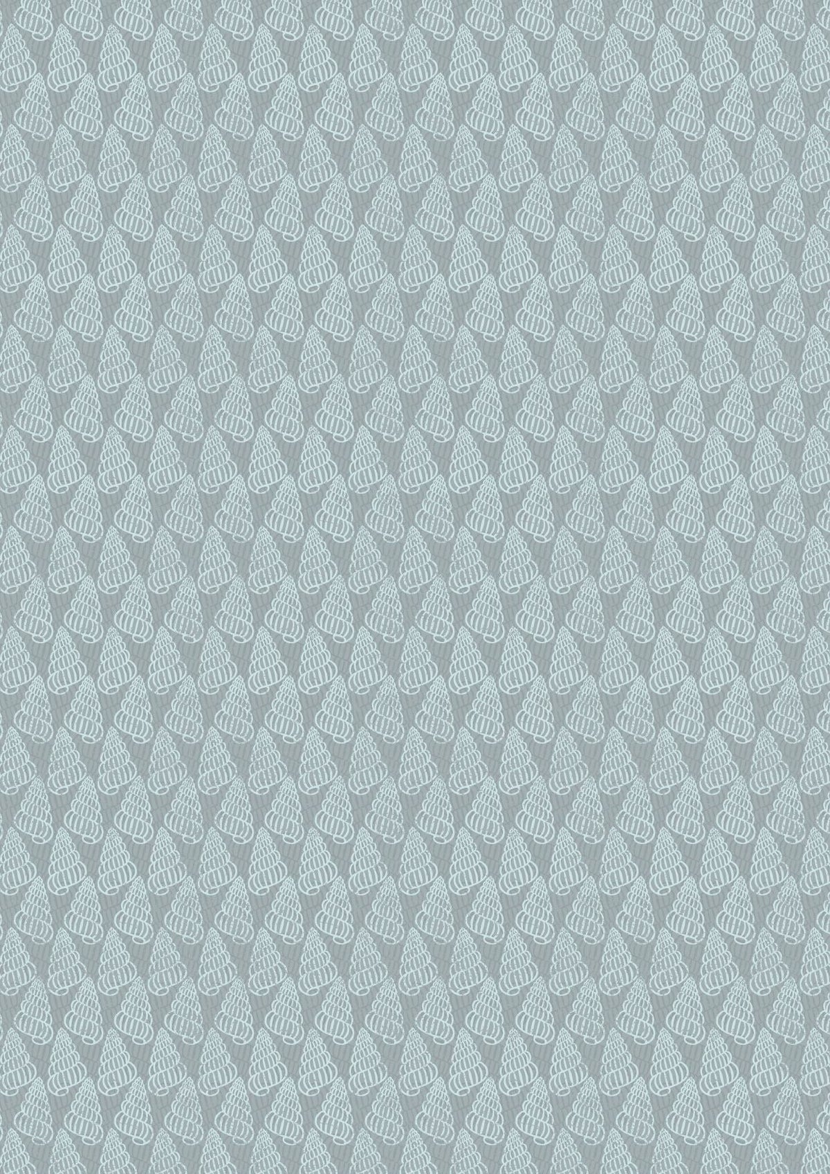 Lewis & Irene Thalassophile Fabric Collection Shells on Blue Grey Premium 100% Cotton Quilt Shop Quality Fabrics