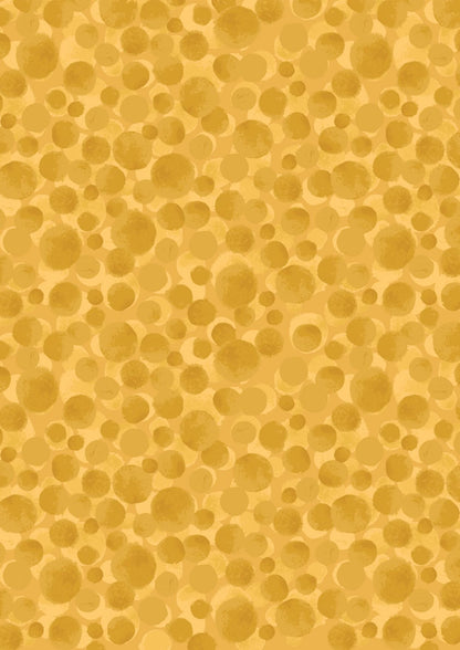 Lewis & Irene Bumbleberries Blenders Fabric Collection Sunshine Yellow BB273 Authentic Premium 100% Cotton Quilt Shop Quality Fabrics