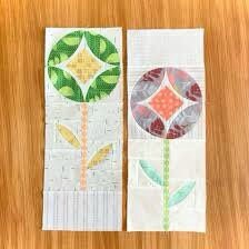 Sew Kind of Wonderful Flower Pop Quilt Pattern Finished Size 76”x77”