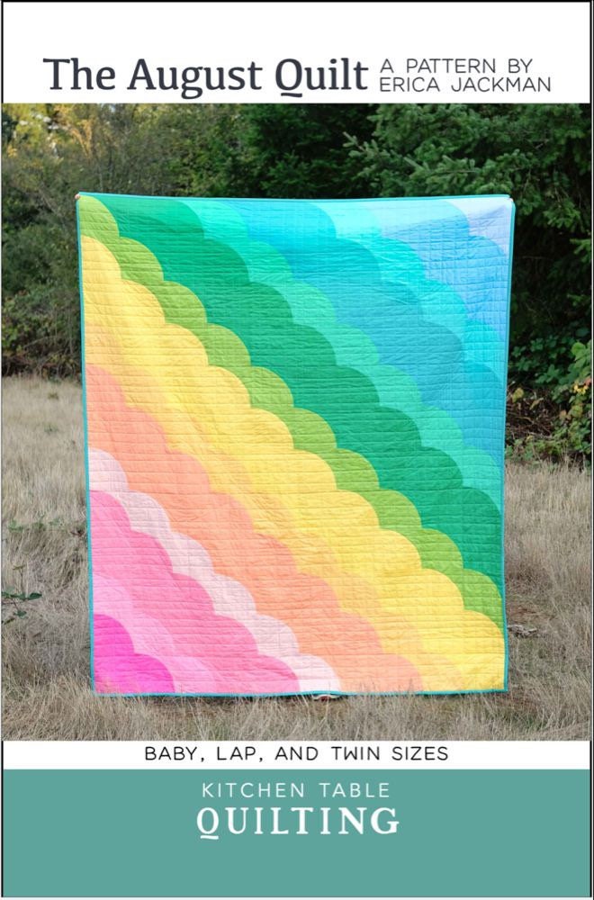 Erica Jackman The August Quilt Pattern - 3 Size Variations Per Pattern
