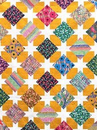 Erica Jackman Kitchen Table Quilting The Rachel Quilt Pattern - 3 Size Variations Per Pattern