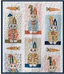 DIGITAL DOWNLOAD Cotton Street Commons Bunny Bunnanza Quilt Pattern Finished Size 62”x78”
