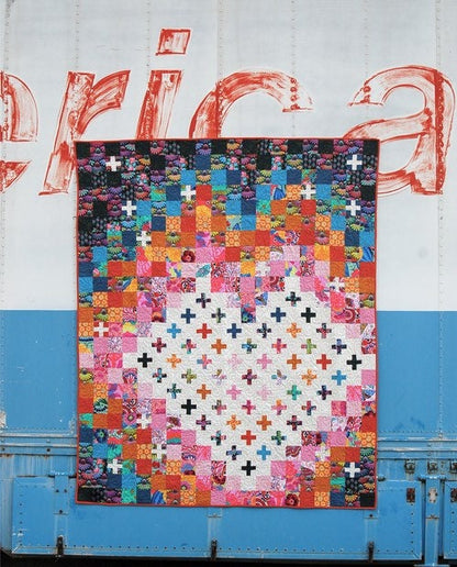 DIGITAL DOWNLOAD Cotton Street Commons Just Add Love Quilt Pattern Finished Size 70"x84"