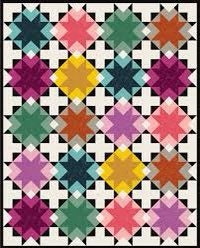 Erica Jackman Kitchen Table Quilting The Maggie Quilt Pattern - 3 Size Variations Per Pattern