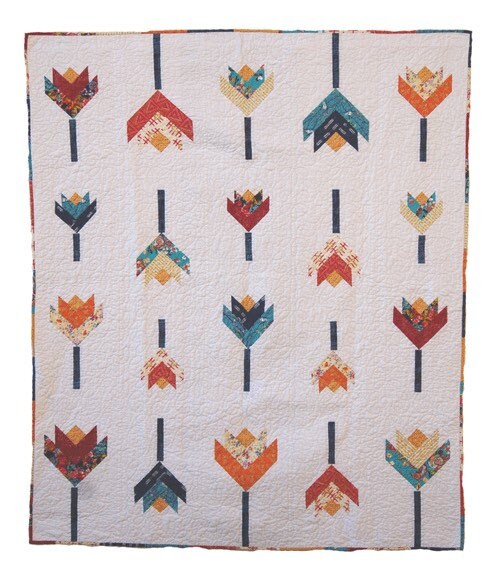 DIGITAL DOWNLOAD Cotton Street Commons Chelsea Market Quilt Pattern Finished Size 60"x72"