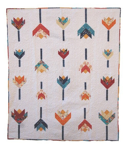 DIGITAL DOWNLOAD Cotton Street Commons Chelsea Market Quilt Pattern Finished Size 60"x72"