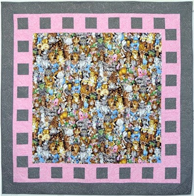 Fabric Cafe Big Picture Quilt Pattern Finished Size 50”x50”