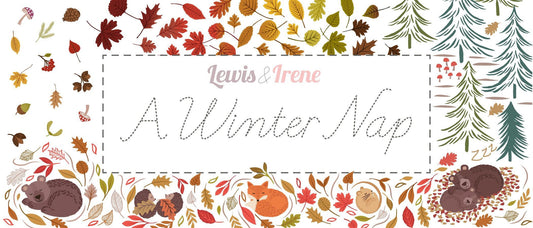 Lewis & Irene A Winter Nap Fabric Collection 20 Piece Fat Quarter Bundle