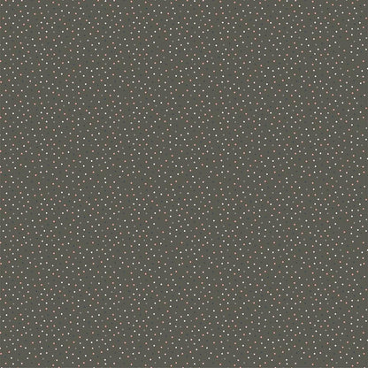 END OF BOLT 7.5 Poppie Cotton Country Confetti Blenders Fabric Collection Country Confetti on Weathered Wood - Dark Gray CC20187