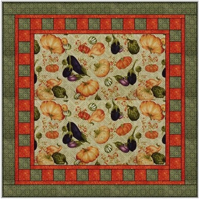 Fabric Cafe Big Picture Quilt Pattern Finished Size 50”x50”