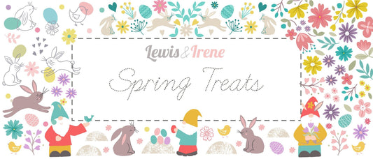 Lewis & Irene Spring Treats Fabric Collection 10 Yard Bundle (No Repeats) Premium 100% Cotton Quilt Shop Quality Fabrics