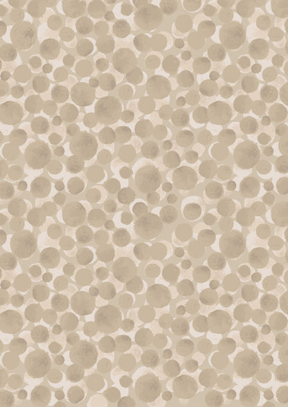 Lewis & Irene Bumbleberries Blenders Fabric Collection Biscotti BB285 Authentic Premium 100% Cotton Quilt Shop Quality Fabrics