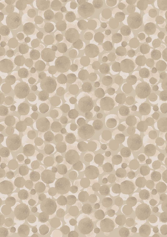 Lewis & Irene Bumbleberries Blenders Fabric Collection Biscotti BB285 Authentic Premium 100% Cotton Quilt Shop Quality Fabrics