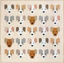Elizabeth Hartman The Puppies Pattern (3 Size Variations Per Pattern)