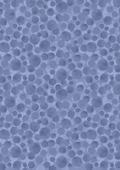 Lewis & Irene Bumbleberries Blenders Fabric Collection Bluebells BB294 Authentic Premium 100% Cotton Quilt Shop Quality Fabrics