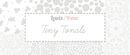 Lewis & Irene Tiny Tonals Fabric Collection Bears Cream on Cream Premium 100% Cotton Quilt Shop Quality Fabrics