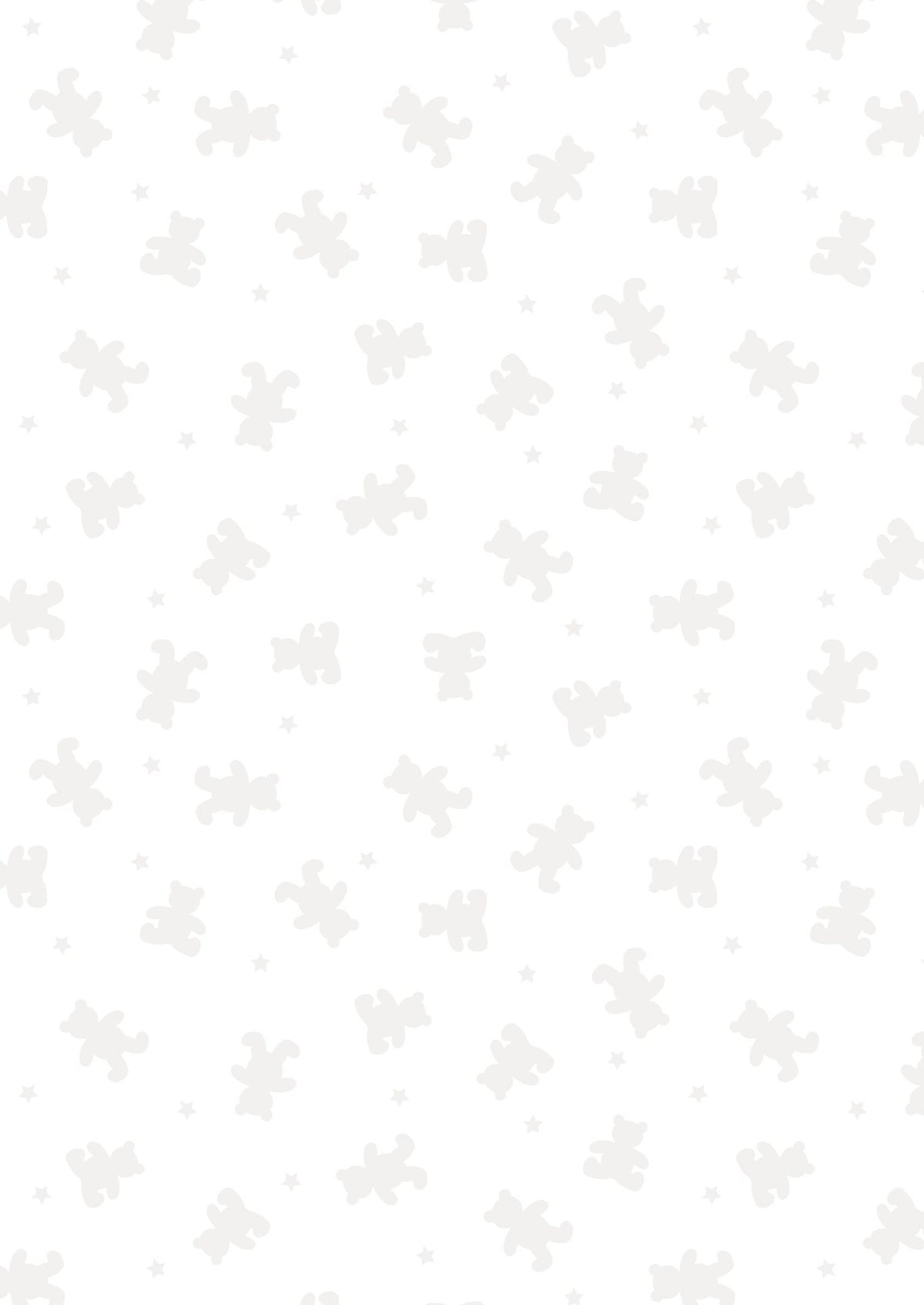 Lewis & Irene Tiny Tonals Fabric Collection Bears White on White Premium 100% Cotton Quilt Shop Quality Fabrics