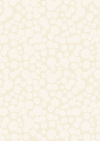 Lewis & Irene Tiny Tonals Fabric Collection Deconstructed Bumbleberries Cream on Dark Cream Premium 100% Cotton Quilt Shop Quality Fabrics