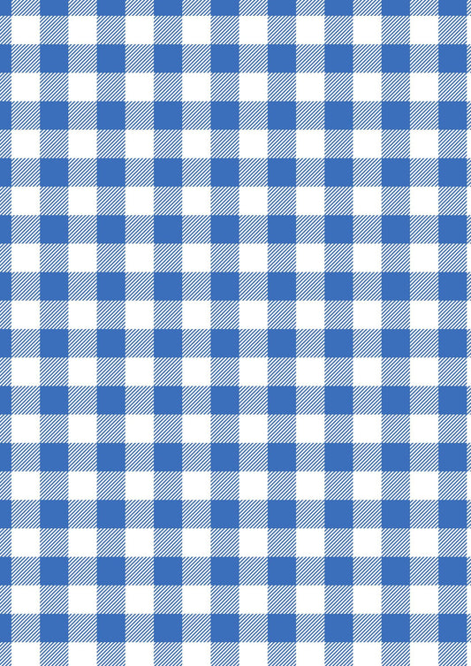 Lewis & Irene Americana Fabric Collection Blue Plaid Authentic Premium 100% Cotton Quilt Shop Quality Fabrics
