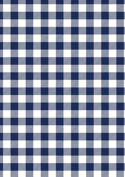 Lewis & Irene Americana Fabric Collection Dark Blue Plaid Authentic Premium 100% Cotton Quilt Shop Quality Fabrics