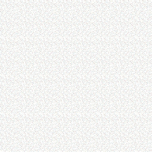 END OF BOLT 12" Poppie Cotton Country Confetti Blenders Fabric Collection Marshmallow CC20190