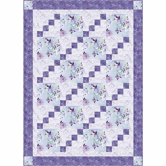 Fabric Cafe City Lights Quilt Pattern Finished Size 43”x61”