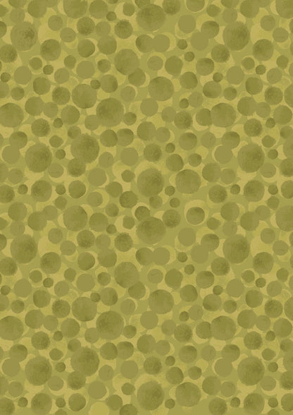 Lewis & Irene Bumbleberries Blenders Fabric Collection Olive BB313 Authentic Premium 100% Cotton Quilt Shop Quality Fabrics