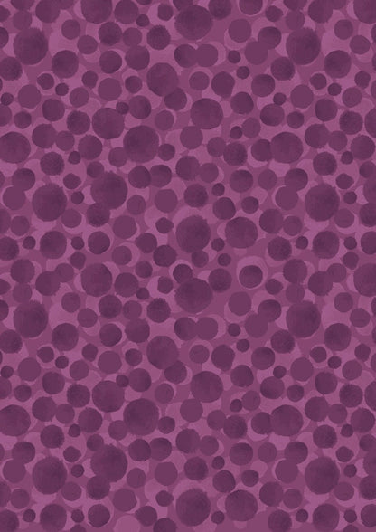 Lewis & Irene Bumbleberries Blenders Fabric Collection Purple Berry BB324 Authentic Premium 100% Cotton Quilt Shop Quality Fabrics