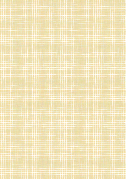 Lewis & Irene Bella Bunny and Bear Fabric Collection Yellow Check A646.2