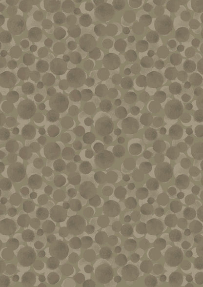 Lewis & Irene Bumbleberries Blenders Fabric Collection Khaki BB320 Authentic Premium 100% Cotton Quilt Shop Quality Fabrics