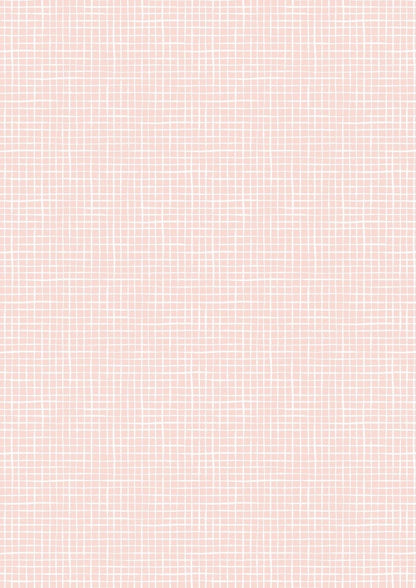 Lewis & Irene Bella Bunny and Bear Fabric Collection Pink Check A646.1
