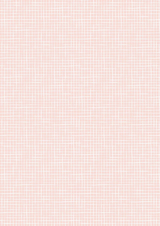 Lewis & Irene Bella Bunny and Bear Fabric Collection Pink Check A646.1